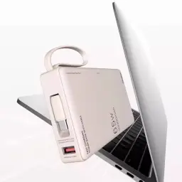 Remax RPP-87 20000mAh 65W Two-Way Fast Charging Power Bank with Retractable Cable thumbnail 5
