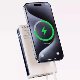 Remax RPP-87 20000mAh 65W Two-Way Fast Charging Power Bank with Retractable Cable thumbnail 6