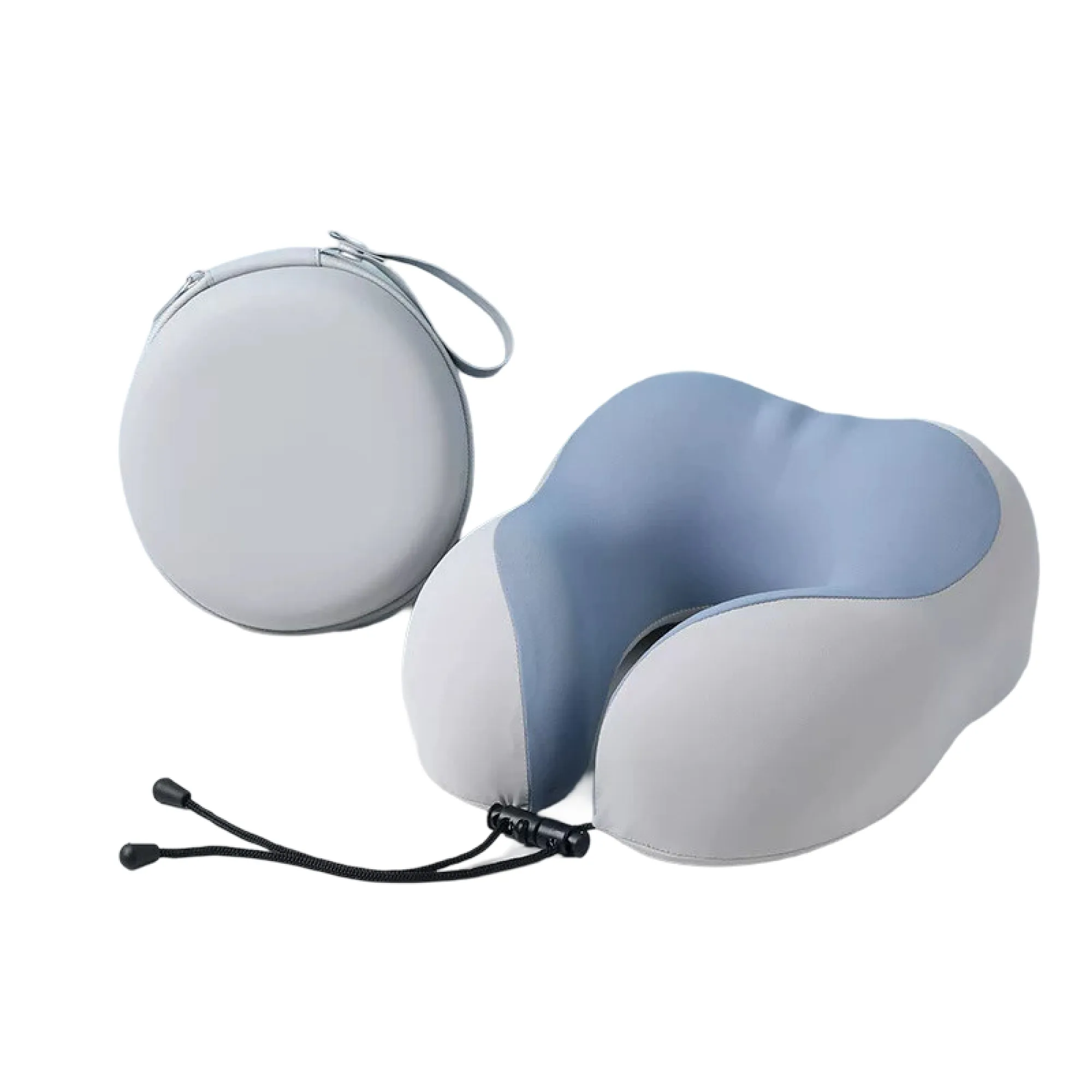 U-Shaped Memory Foam Neck Pillow with Removable Cover — View 1