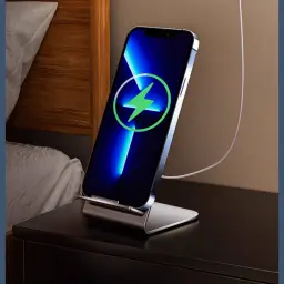 MagSafe Compatible Wireless Charging Stand for iPhone 12-17 Pro Max, 15W thumbnail 5