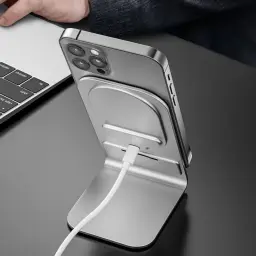 MagSafe Compatible Wireless Charging Stand for iPhone 12-17 Pro Max, 15W thumbnail 4