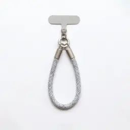 Woven Polyester Wrist Strap with Zinc Alloy Hardware for Phone Cases and Keychains thumbnail 6