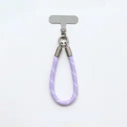 Woven Polyester Wrist Strap with Zinc Alloy Hardware for Phone Cases and Keychains thumbnail 9