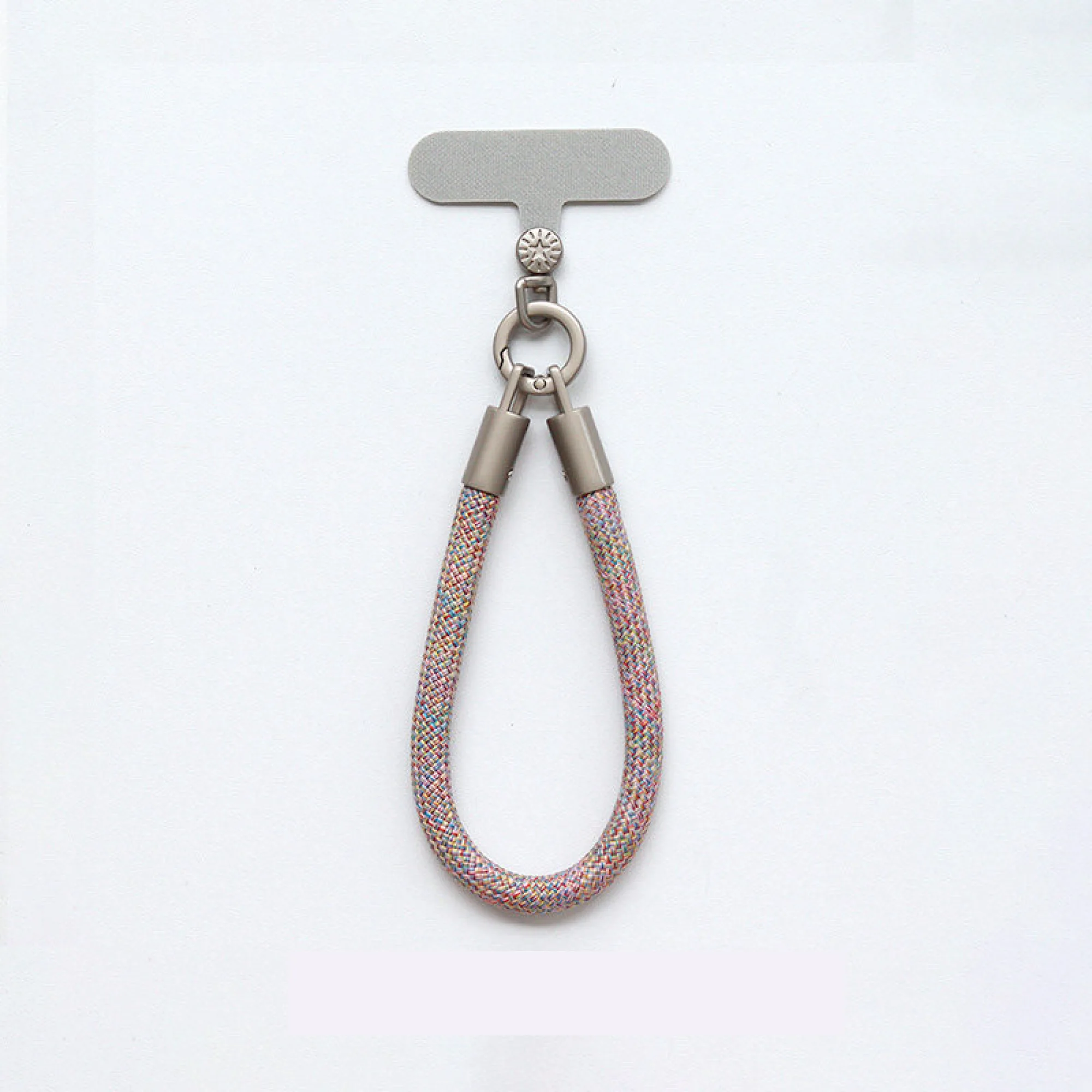 Woven Polyester Wrist Strap with Zinc Alloy Hardware for Phone Cases and Keychains thumbnail 7