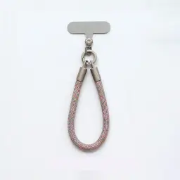 Woven Polyester Wrist Strap with Zinc Alloy Hardware for Phone Cases and Keychains thumbnail 7