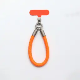 Woven Polyester Wrist Strap with Zinc Alloy Hardware for Phone Cases and Keychains thumbnail 12