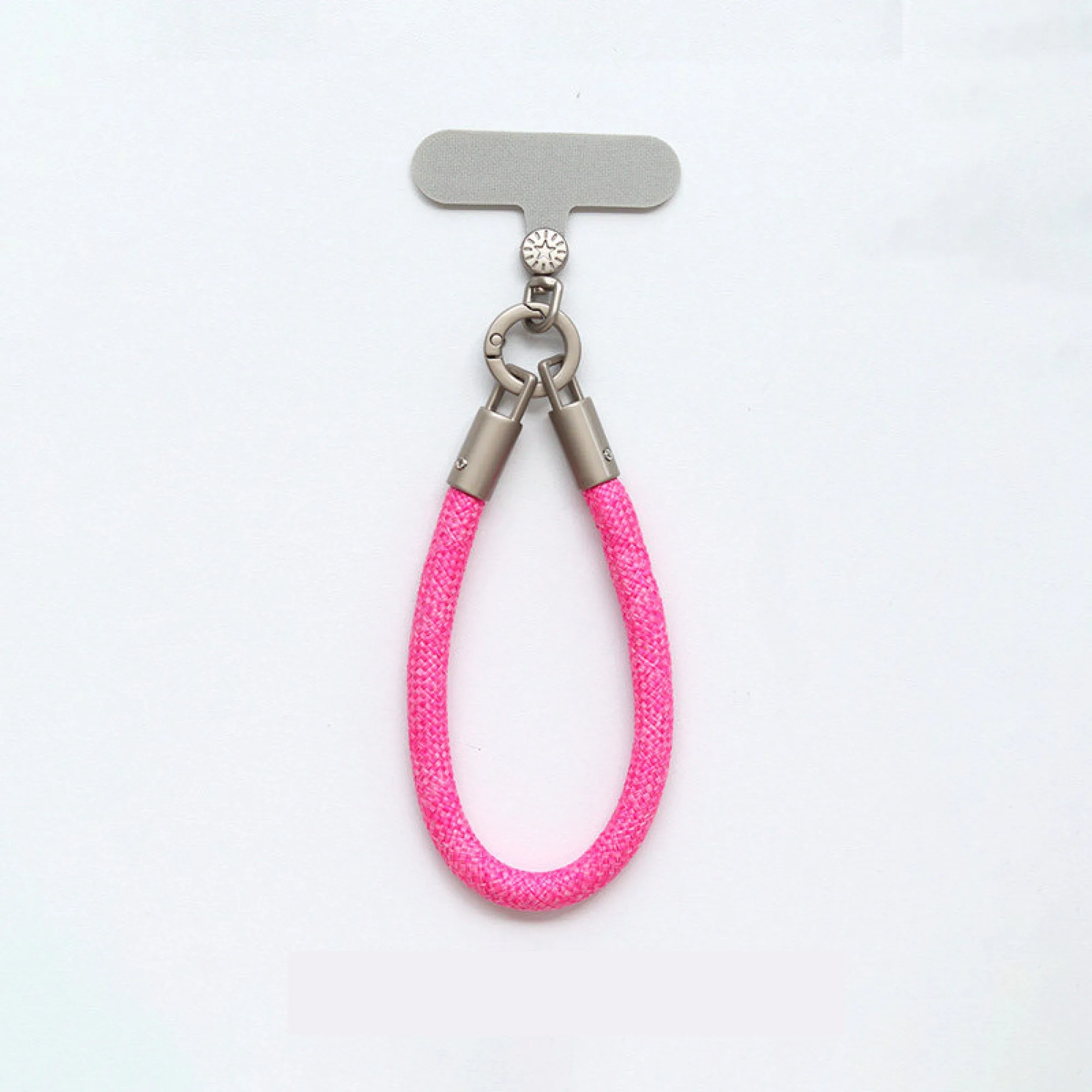 Woven Polyester Wrist Strap with Zinc Alloy Hardware for Phone Cases and Keychains thumbnail 14