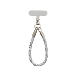 Woven Polyester Wrist Strap with Zinc Alloy Hardware for Phone Cases and Keychains thumbnail 1