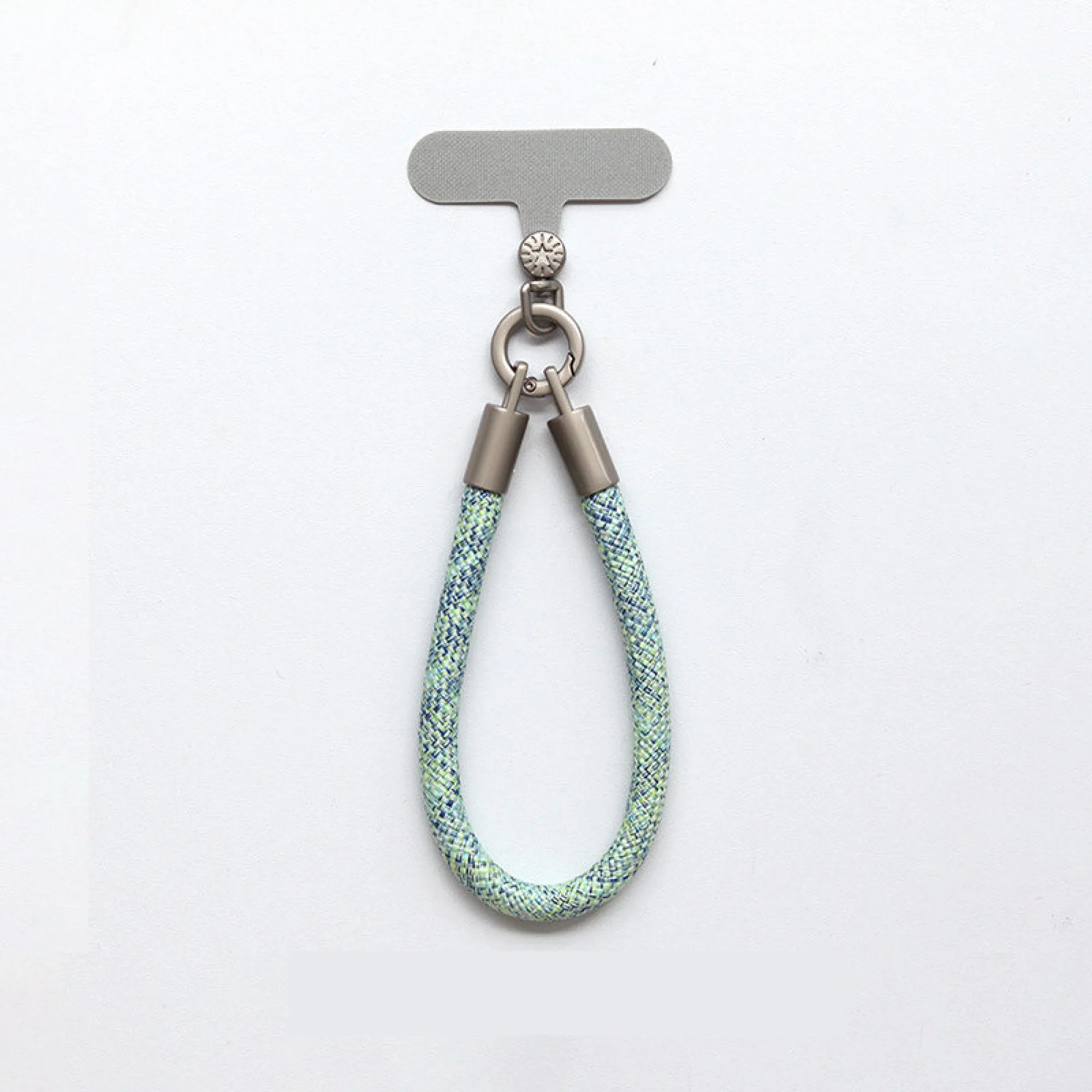 Woven Polyester Wrist Strap with Zinc Alloy Hardware for Phone Cases and Keychains thumbnail 8