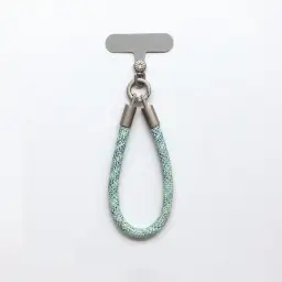 Woven Polyester Wrist Strap with Zinc Alloy Hardware for Phone Cases and Keychains thumbnail 8