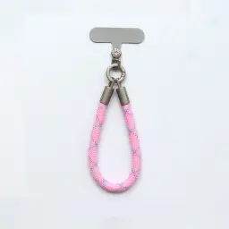 Woven Polyester Wrist Strap with Zinc Alloy Hardware for Phone Cases and Keychains thumbnail 10