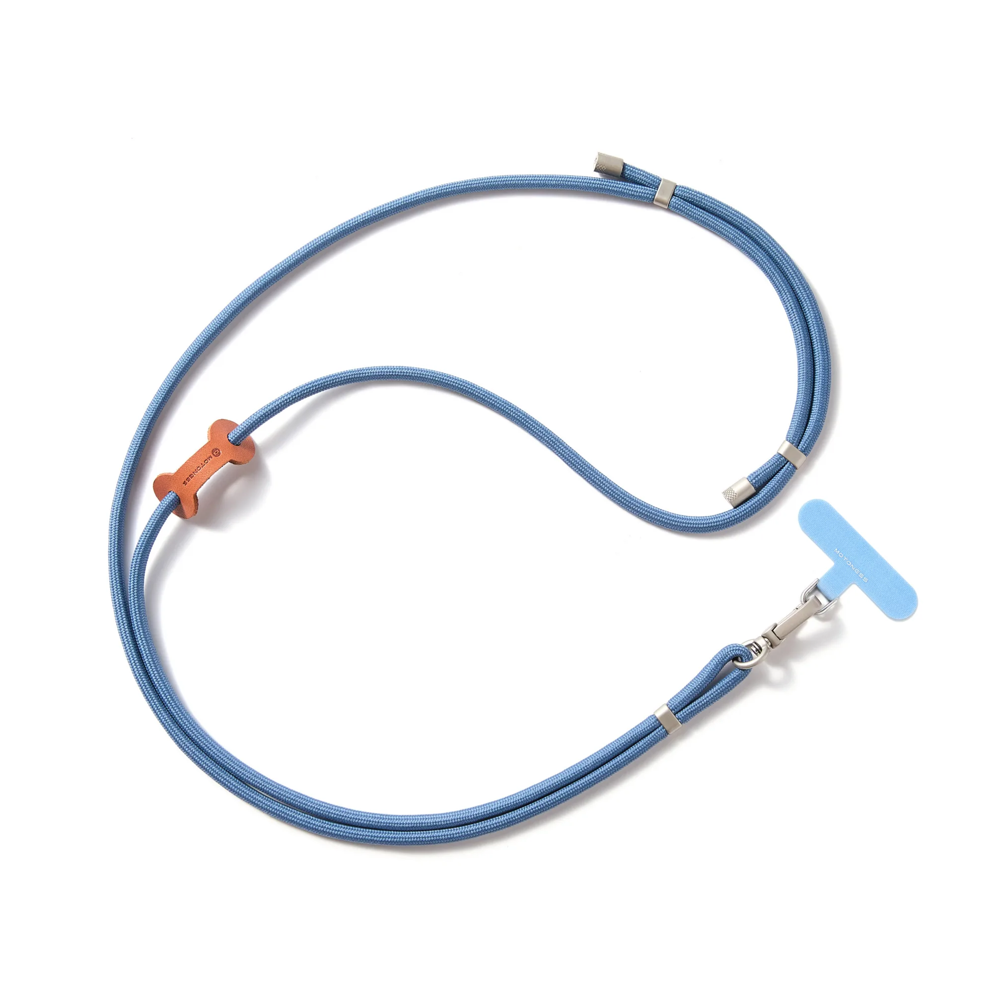 Adjustable Phone Lanyard Strap with Metal Hardware and T-shaped Tether Patch thumbnail 39