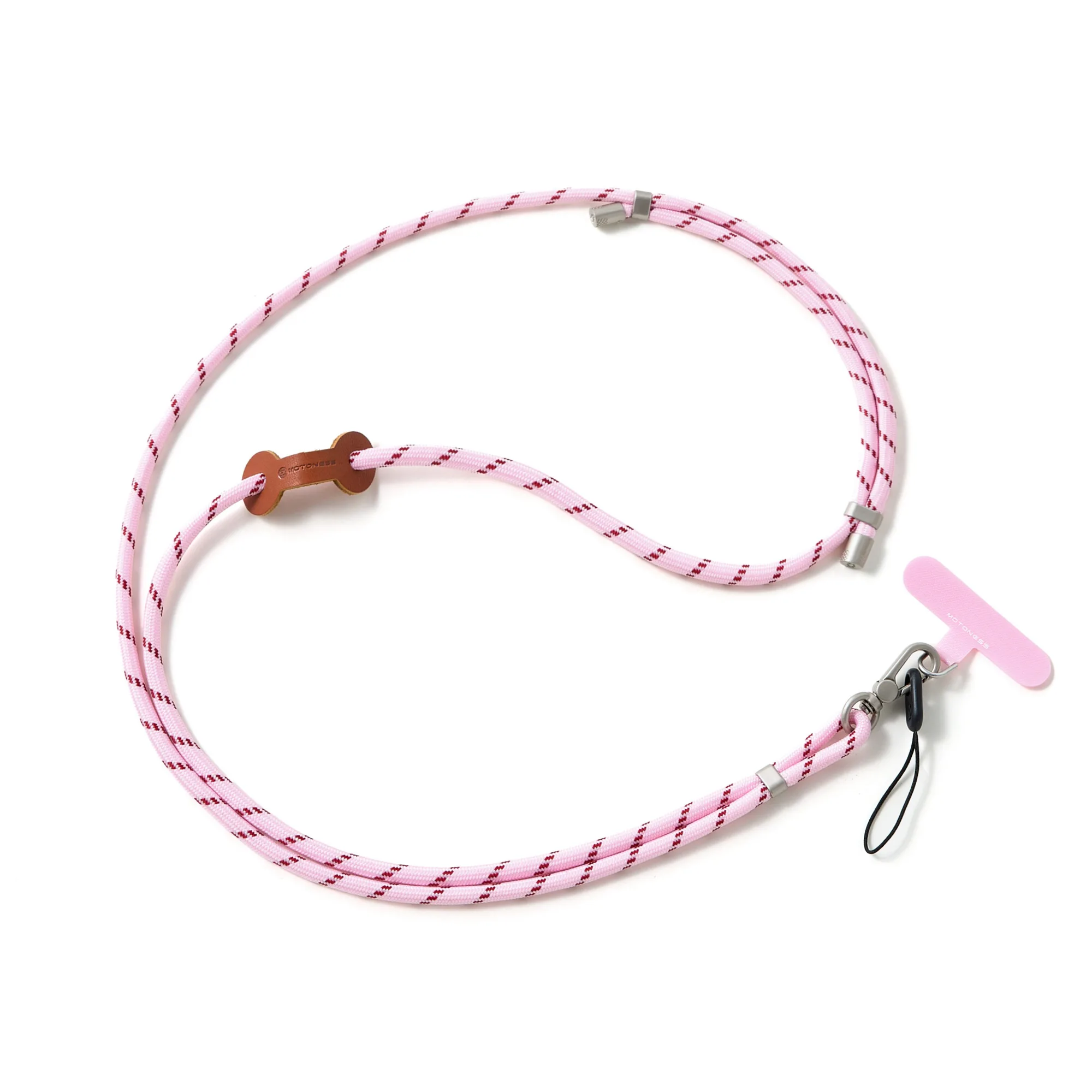 Adjustable Phone Lanyard Strap with Metal Hardware and T-shaped Tether Patch thumbnail 21