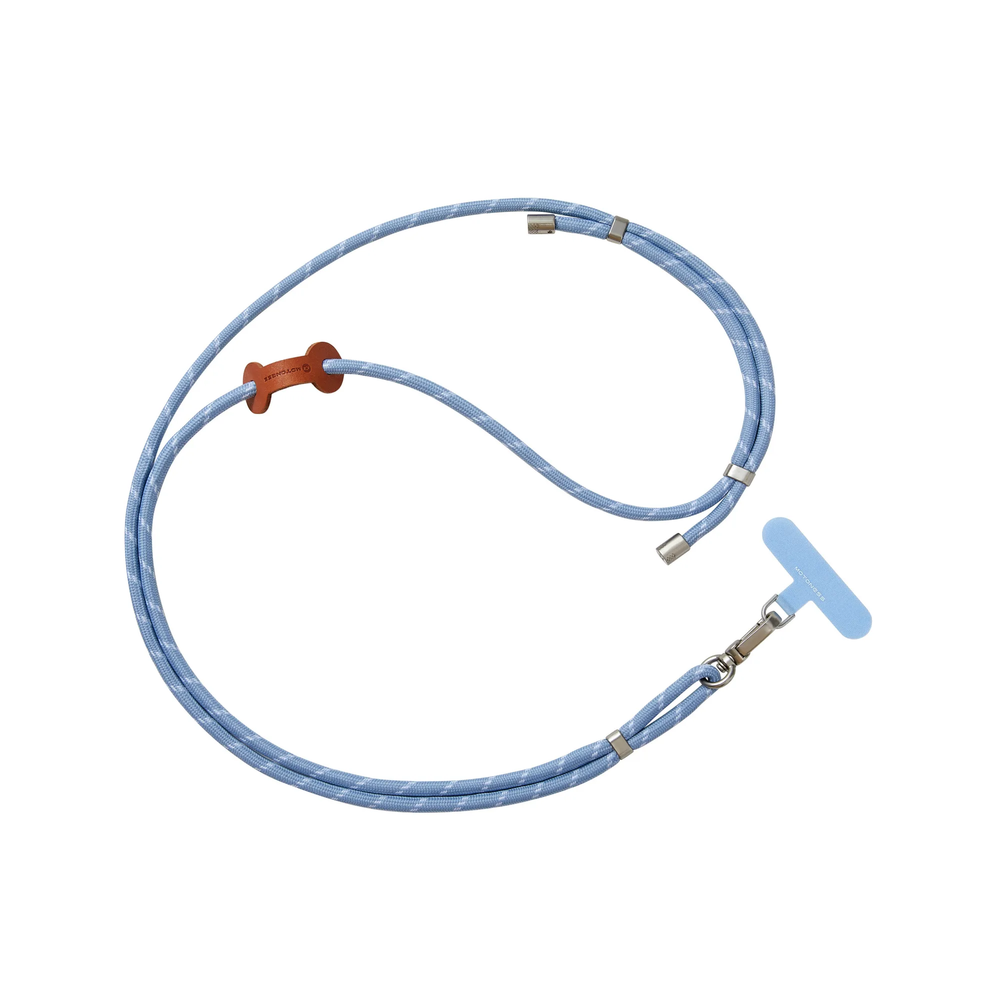Adjustable Phone Lanyard Strap with Metal Hardware and T-shaped Tether Patch thumbnail 11