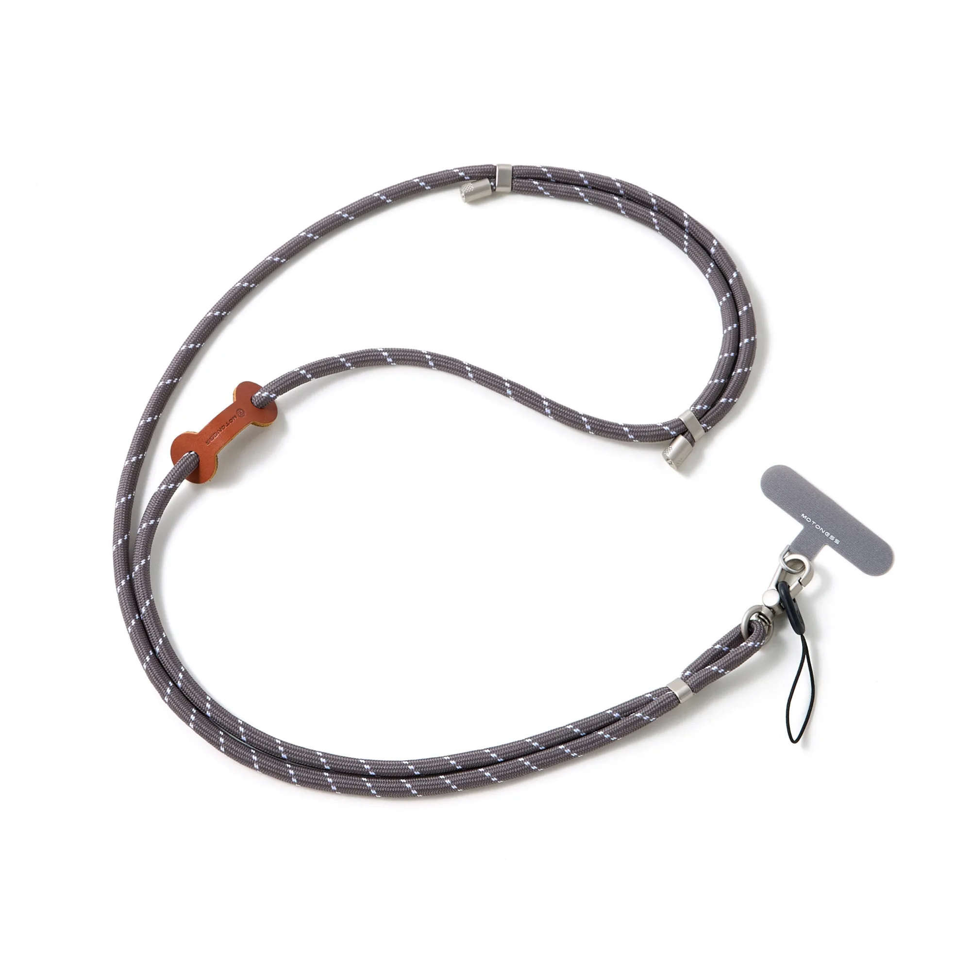 Adjustable Phone Lanyard Strap with Metal Hardware and T-shaped Tether Patch thumbnail 25