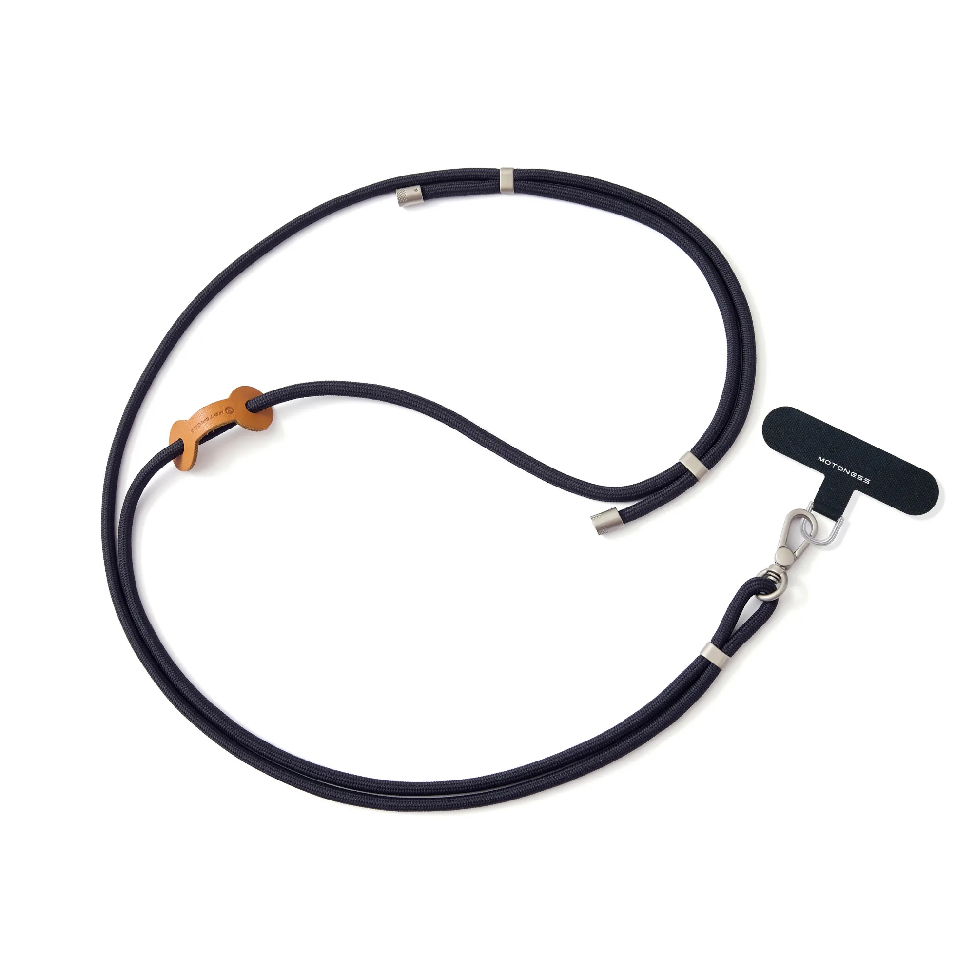 Adjustable Phone Lanyard Strap with Metal Hardware and T-shaped Tether Patch thumbnail 46