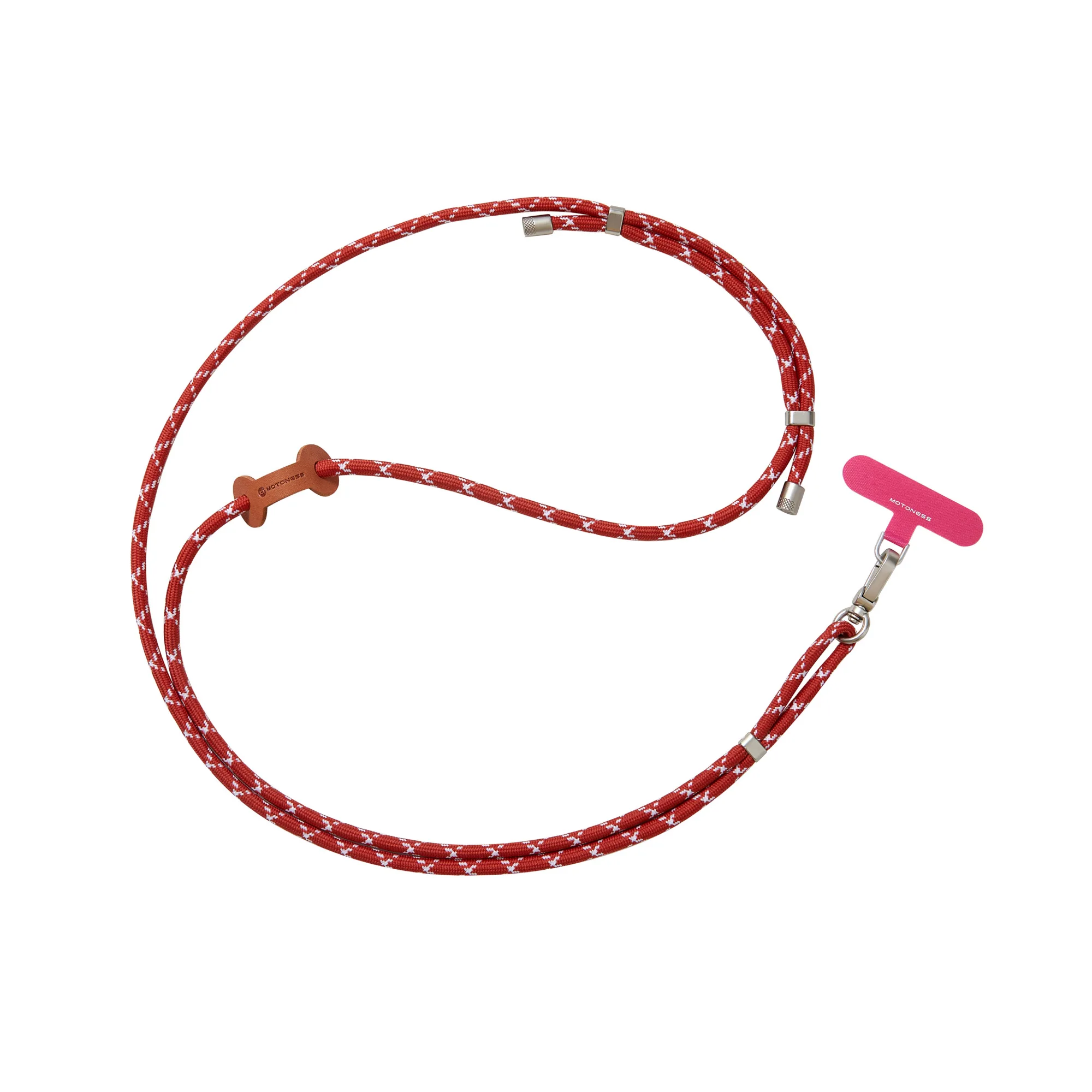 Adjustable Phone Lanyard Strap with Metal Hardware and T-shaped Tether Patch thumbnail 22