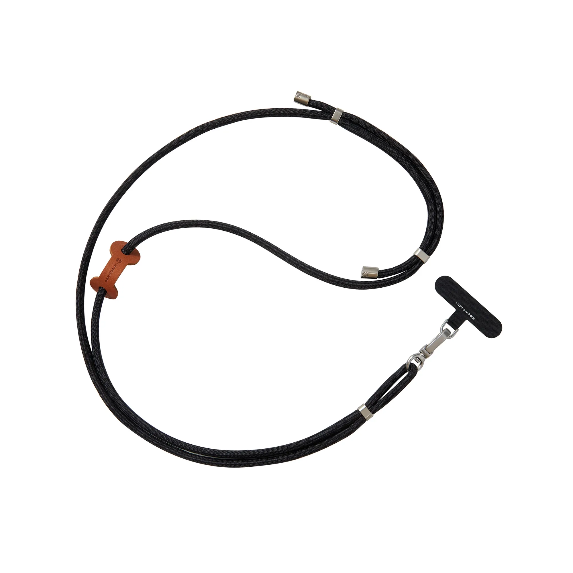 Adjustable Phone Lanyard Strap with Metal Hardware and T-shaped Tether Patch thumbnail 49