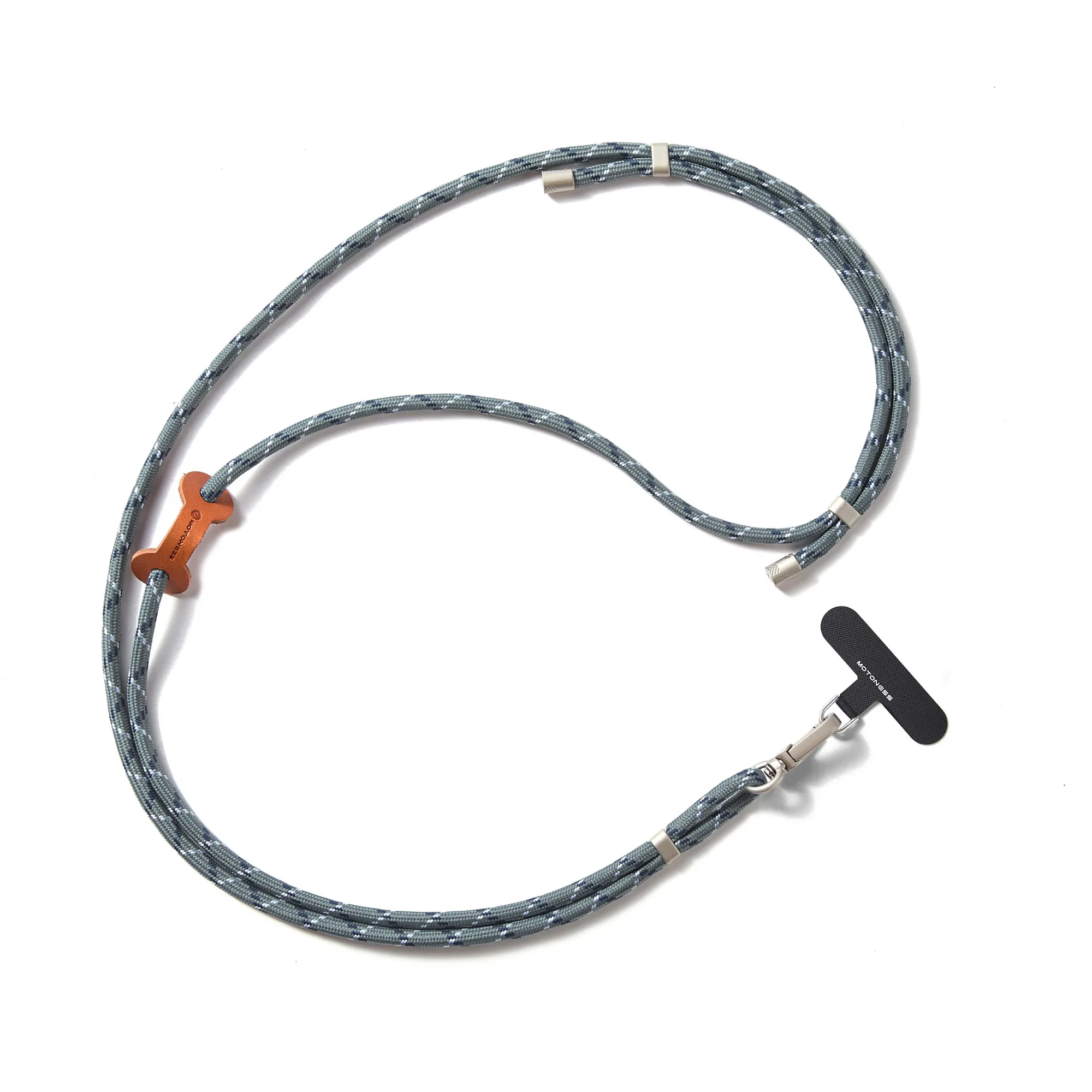 Adjustable Phone Lanyard Strap with Metal Hardware and T-shaped Tether Patch thumbnail 28