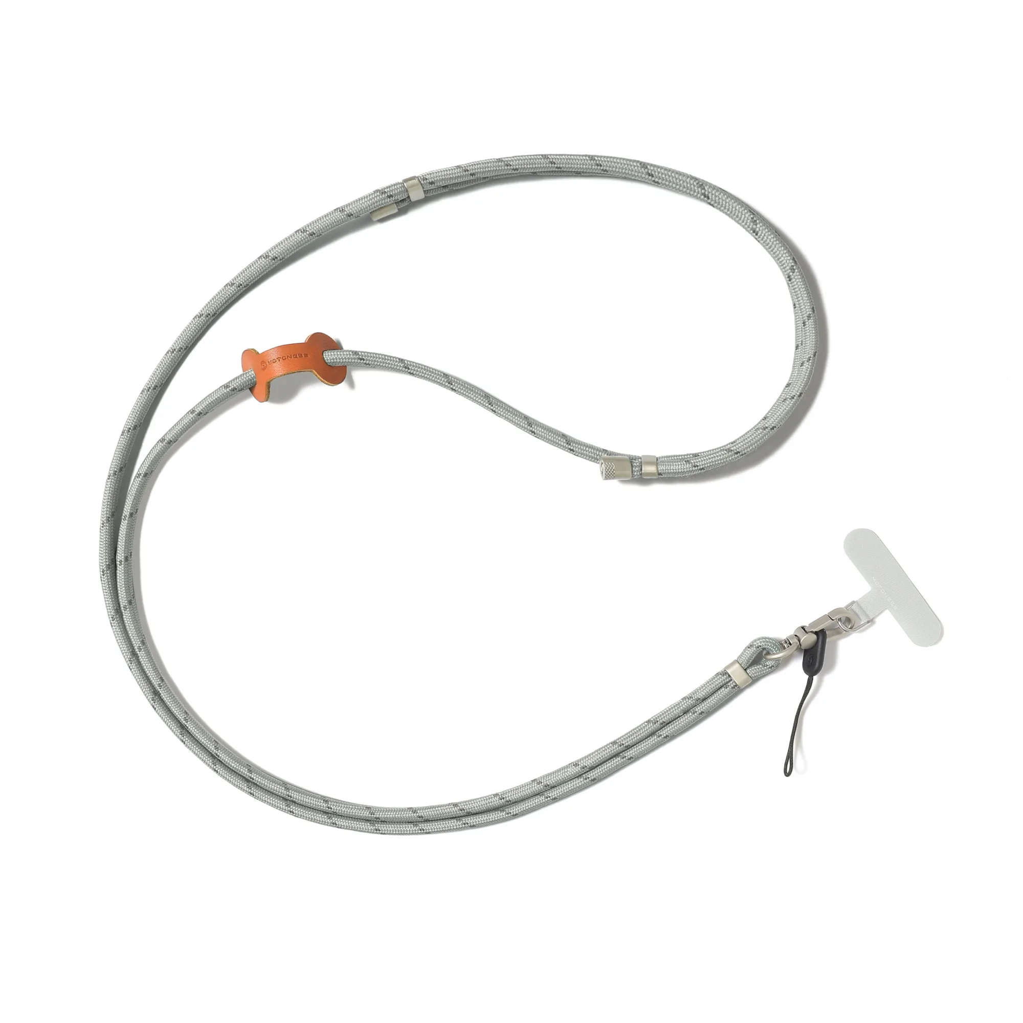 Adjustable Phone Lanyard Strap with Metal Hardware and T-shaped Tether Patch thumbnail 17