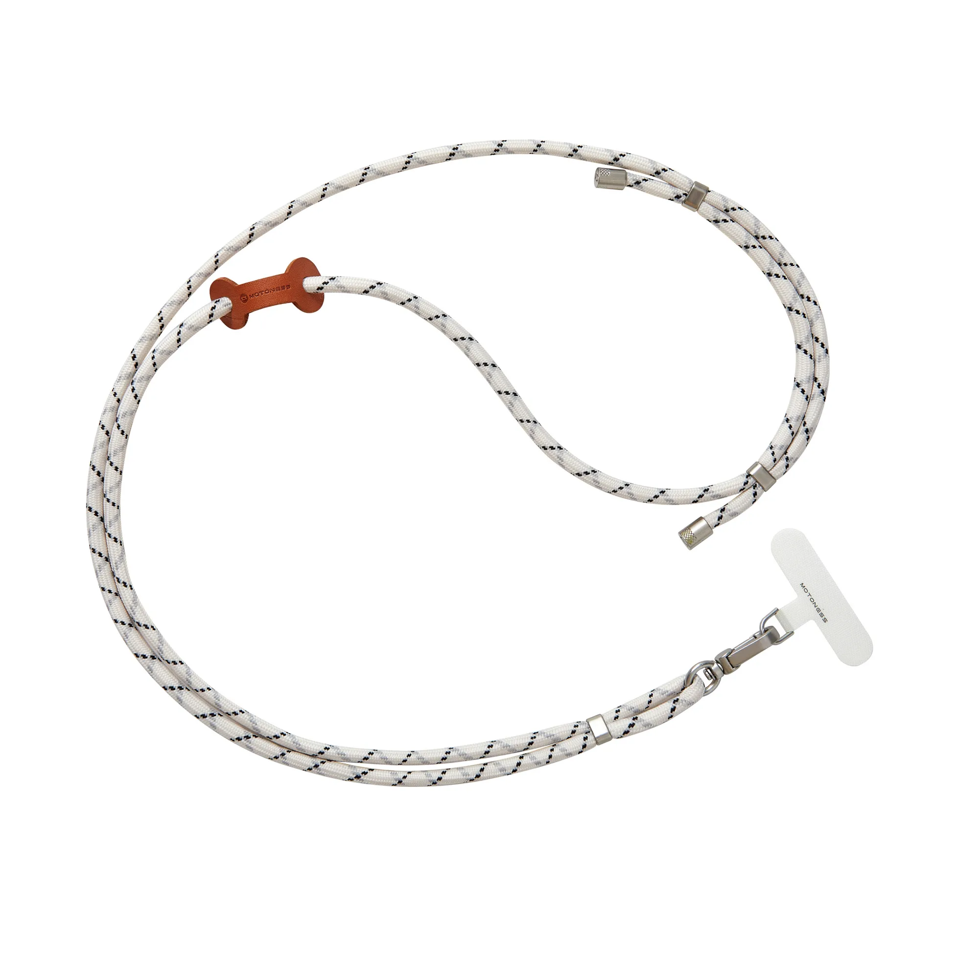Adjustable Phone Lanyard Strap with Metal Hardware and T-shaped Tether Patch thumbnail 9