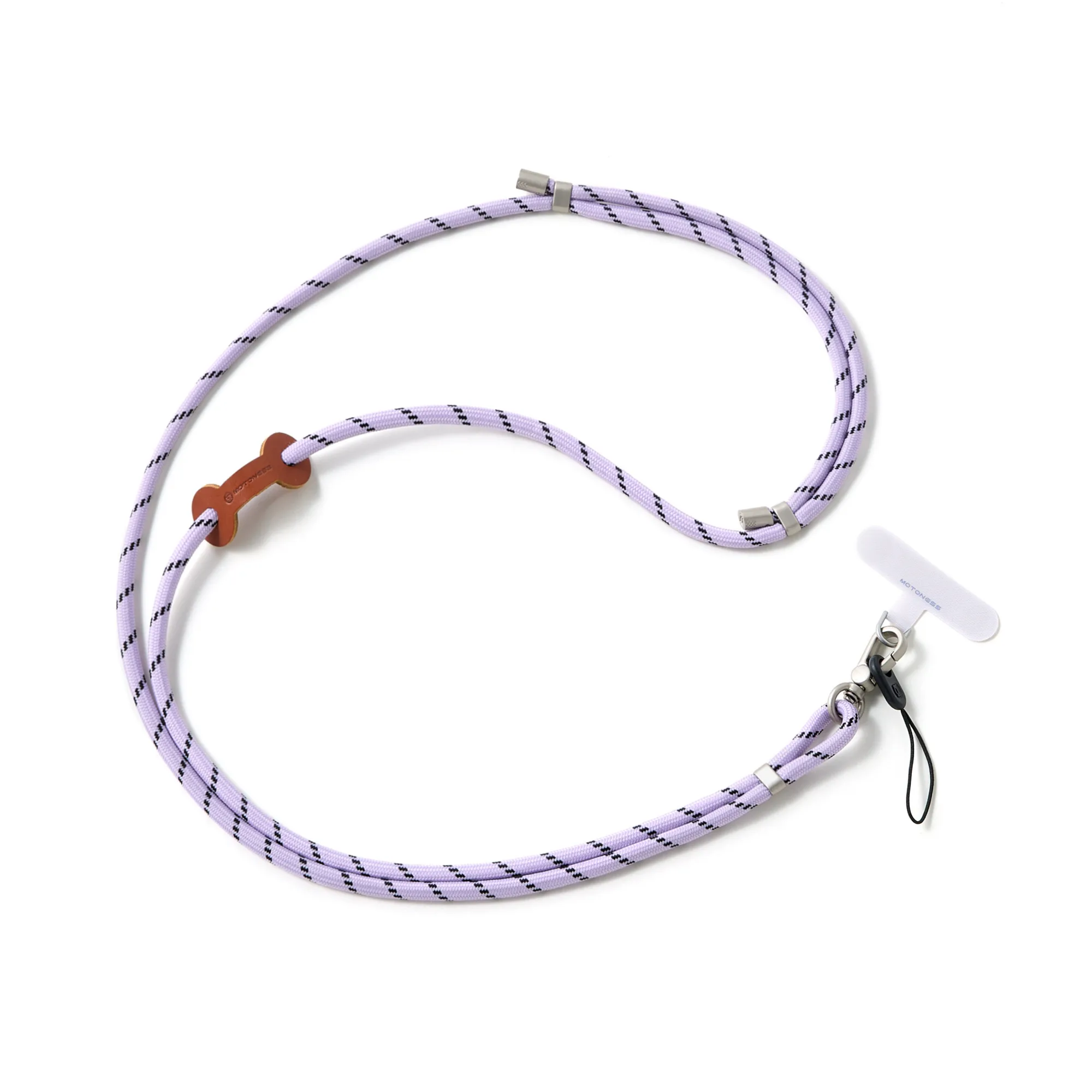 Adjustable Phone Lanyard Strap with Metal Hardware and T-shaped Tether Patch thumbnail 30
