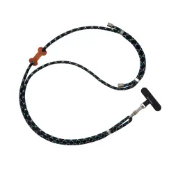 Adjustable Phone Lanyard Strap with Metal Hardware and T-shaped Tether Patch thumbnail 29