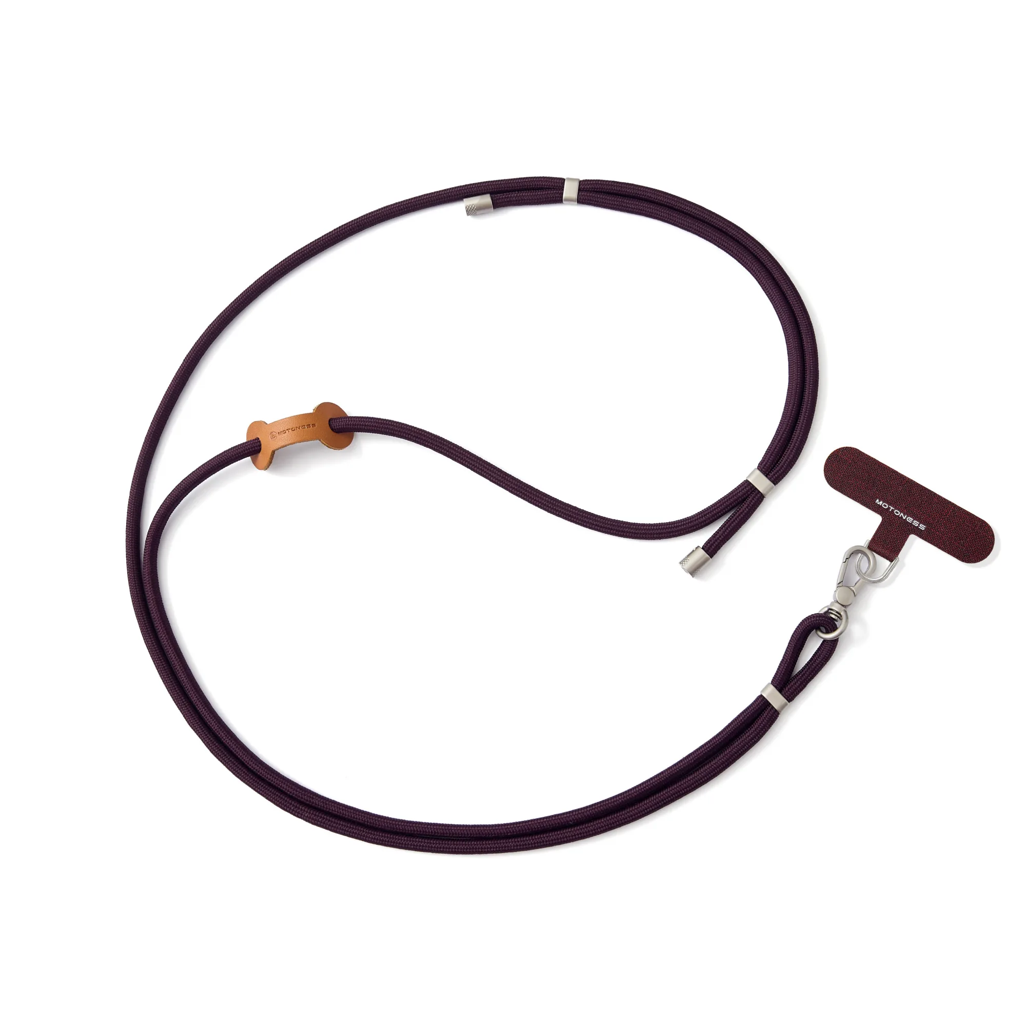 Adjustable Phone Lanyard Strap with Metal Hardware and T-shaped Tether Patch thumbnail 45