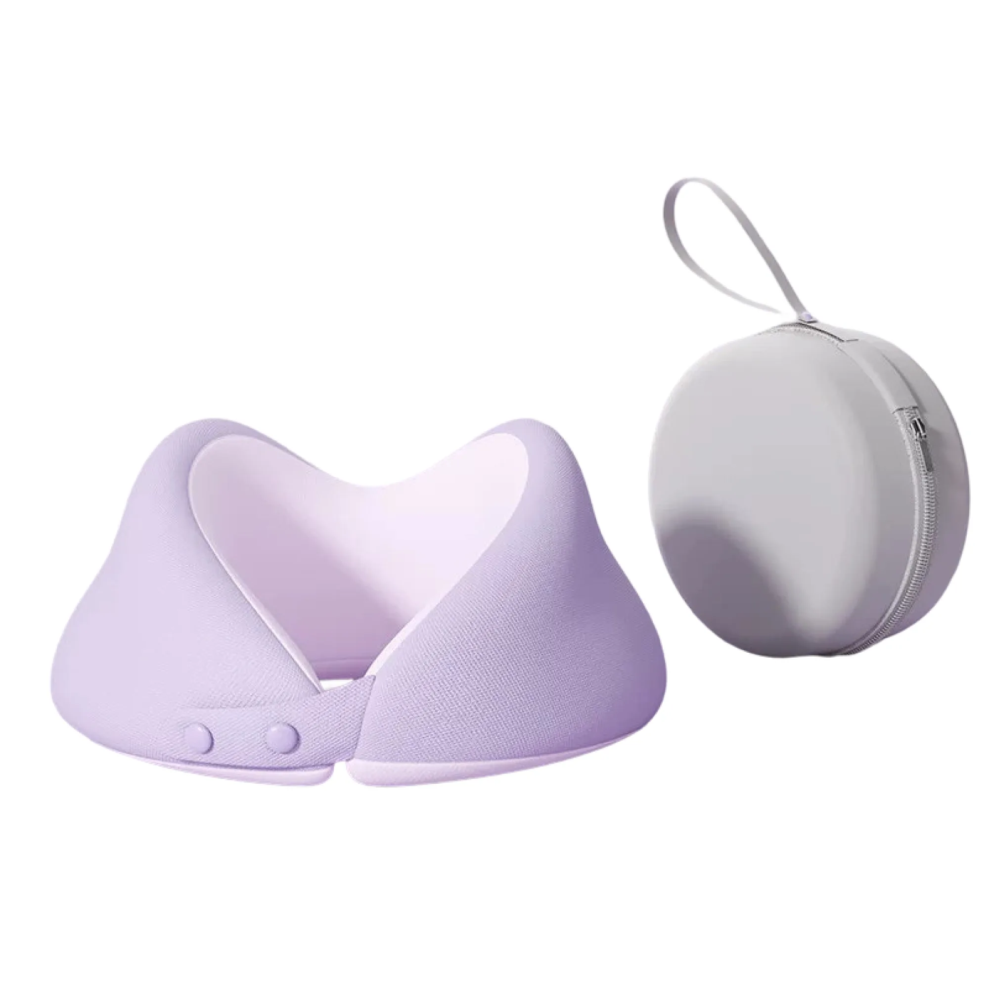 U-Shaped Neck Pillow with Memory Foam and Ice Silk Cover thumbnail 8