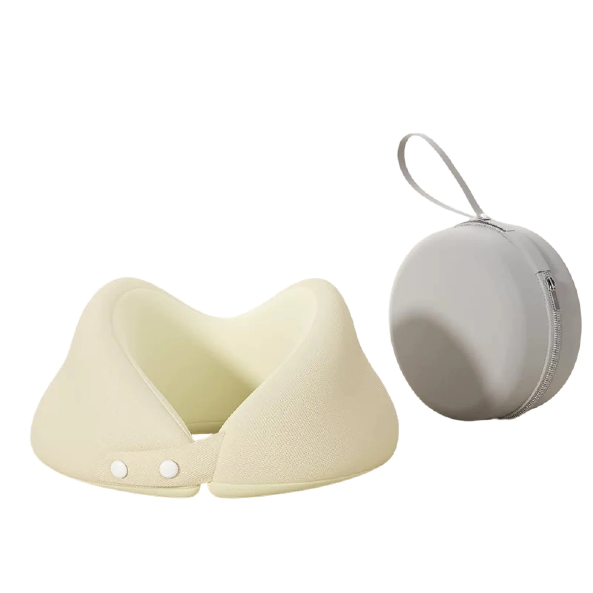 U-Shaped Neck Pillow with Memory Foam and Ice Silk Cover thumbnail 7
