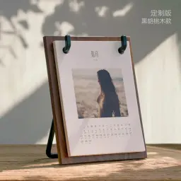 Wooden Desk Calendar with Iron Frame thumbnail 10