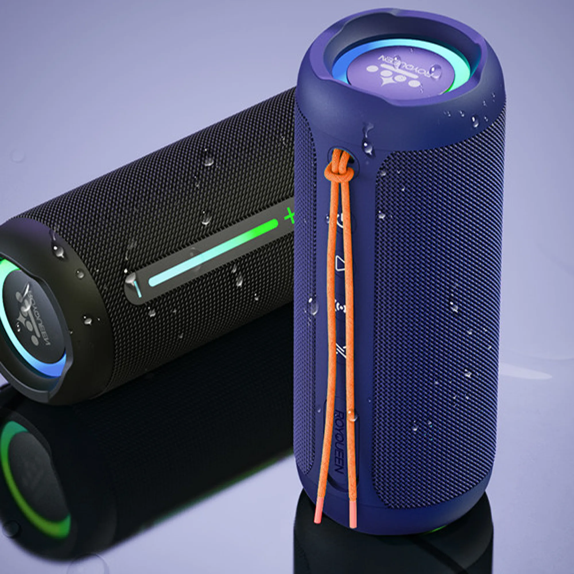 Portable Wireless Bluetooth Speaker with IPX7 Waterproofing and 40W Output thumbnail 3