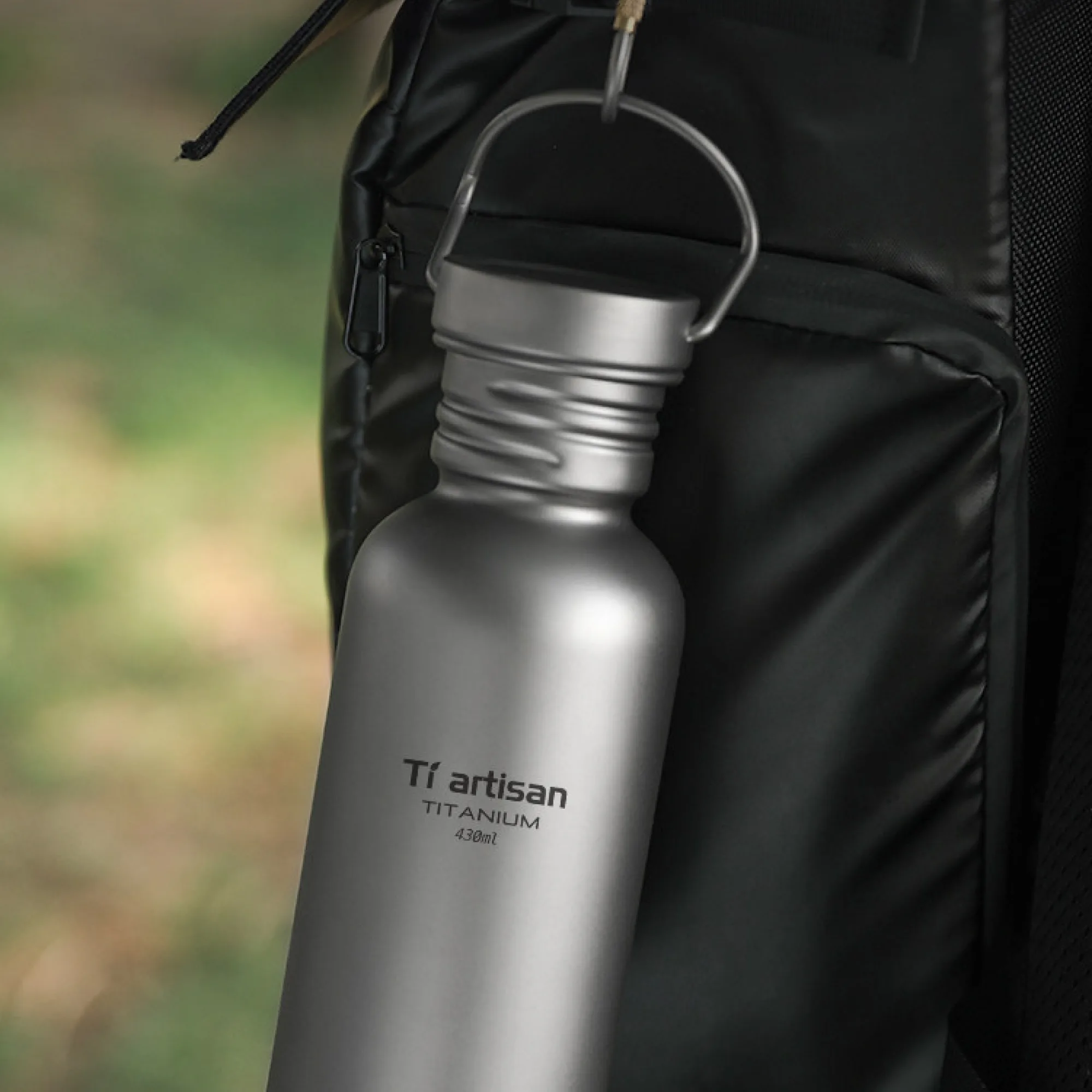 Pure Titanium Outdoor Sports Water Bottle thumbnail 6