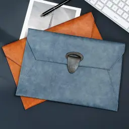 A4 PU Leather Document Bag with Buckle Closure thumbnail 5