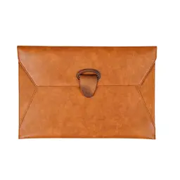 A4 PU Leather Document Bag with Buckle Closure thumbnail 8