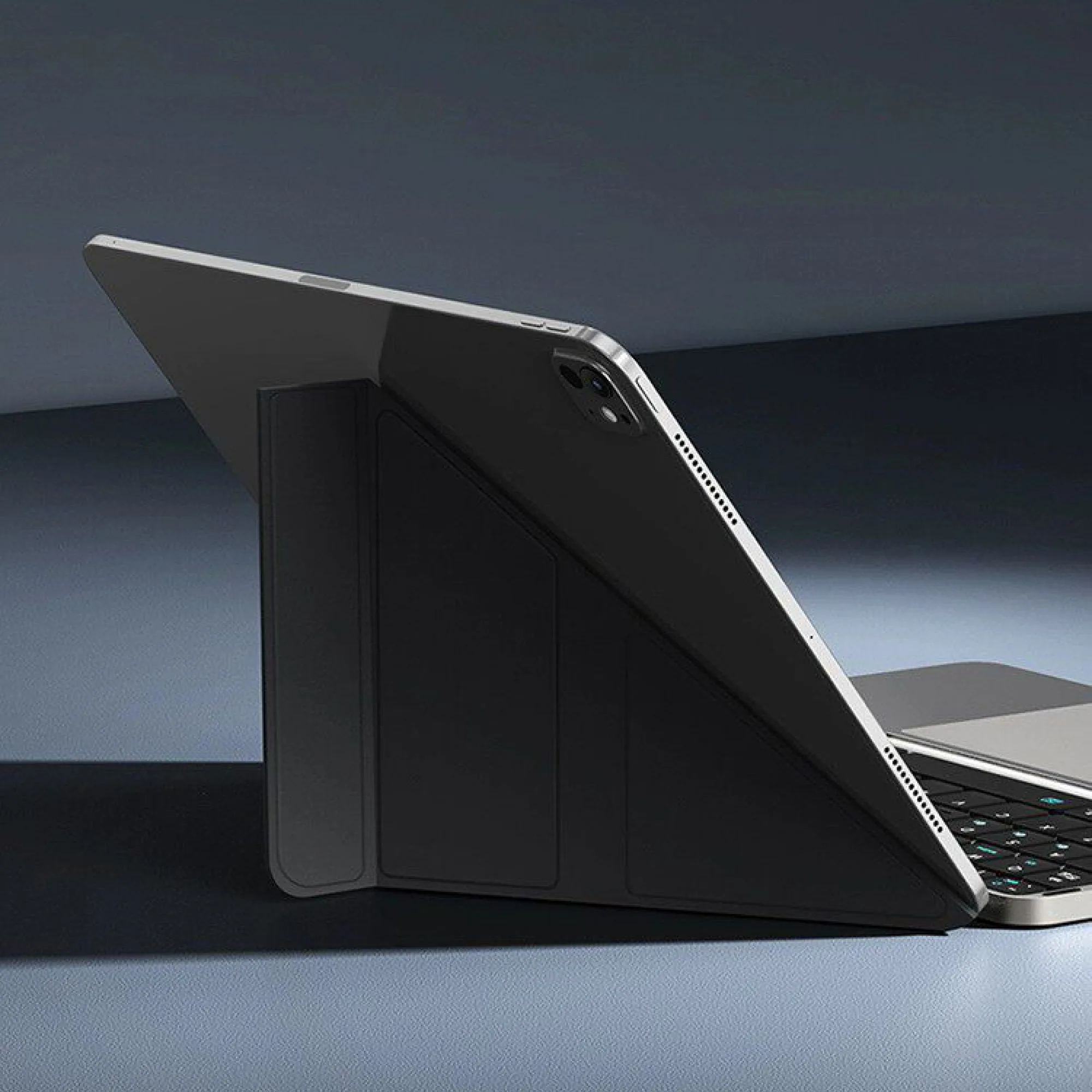 Foldable Bluetooth Tablet Keyboard with Touchpad thumbnail 2