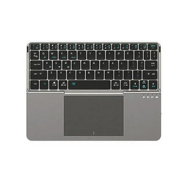 Foldable Bluetooth Tablet Keyboard with Touchpad — alternate view 1