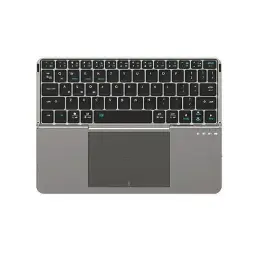 Foldable Bluetooth Tablet Keyboard with Touchpad thumbnail 1