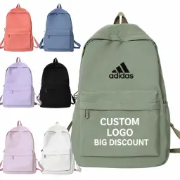 Lightweight Foldable Nylon Backpack with Laptop Sleeve thumbnail 3