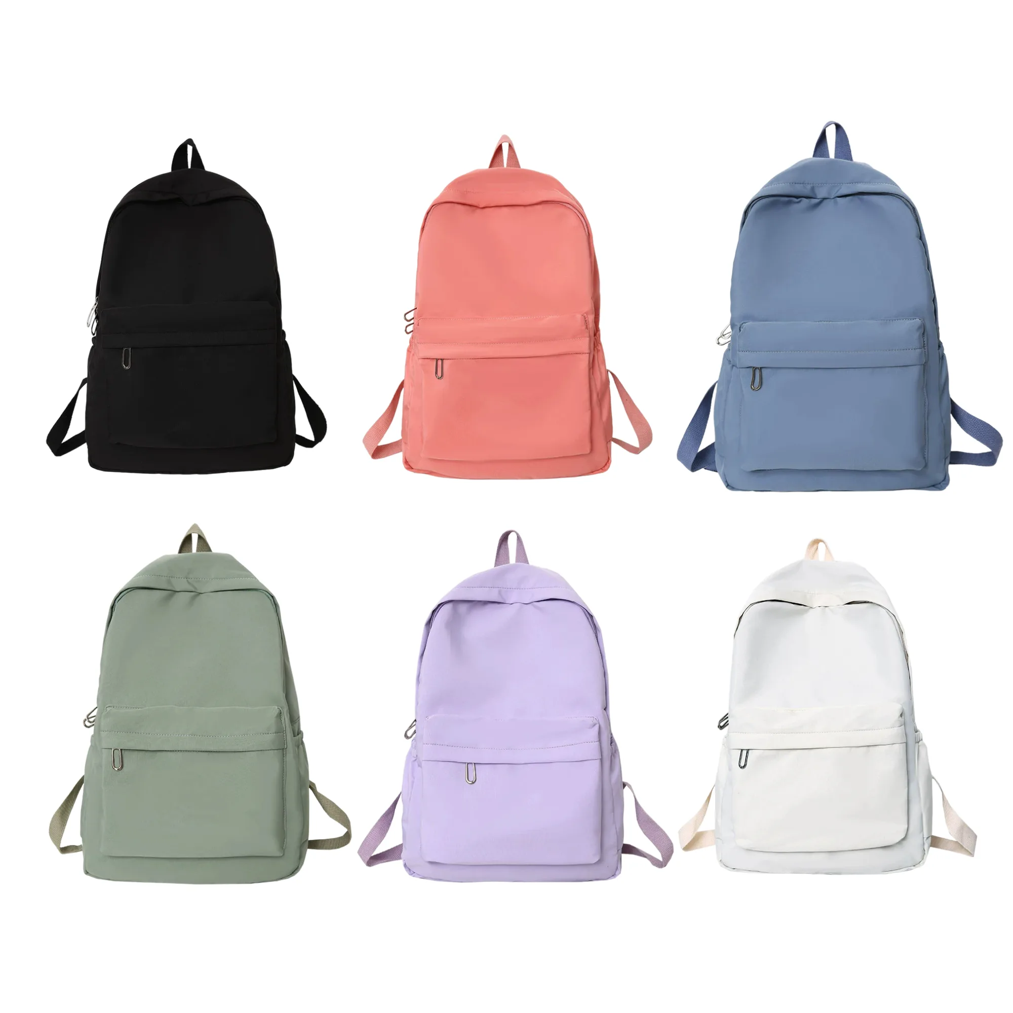 Lightweight Foldable Nylon Backpack with Laptop Sleeve