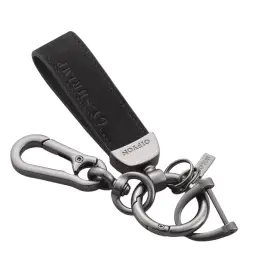 Leather Keychain with Zinc Alloy Key Ring thumbnail 9