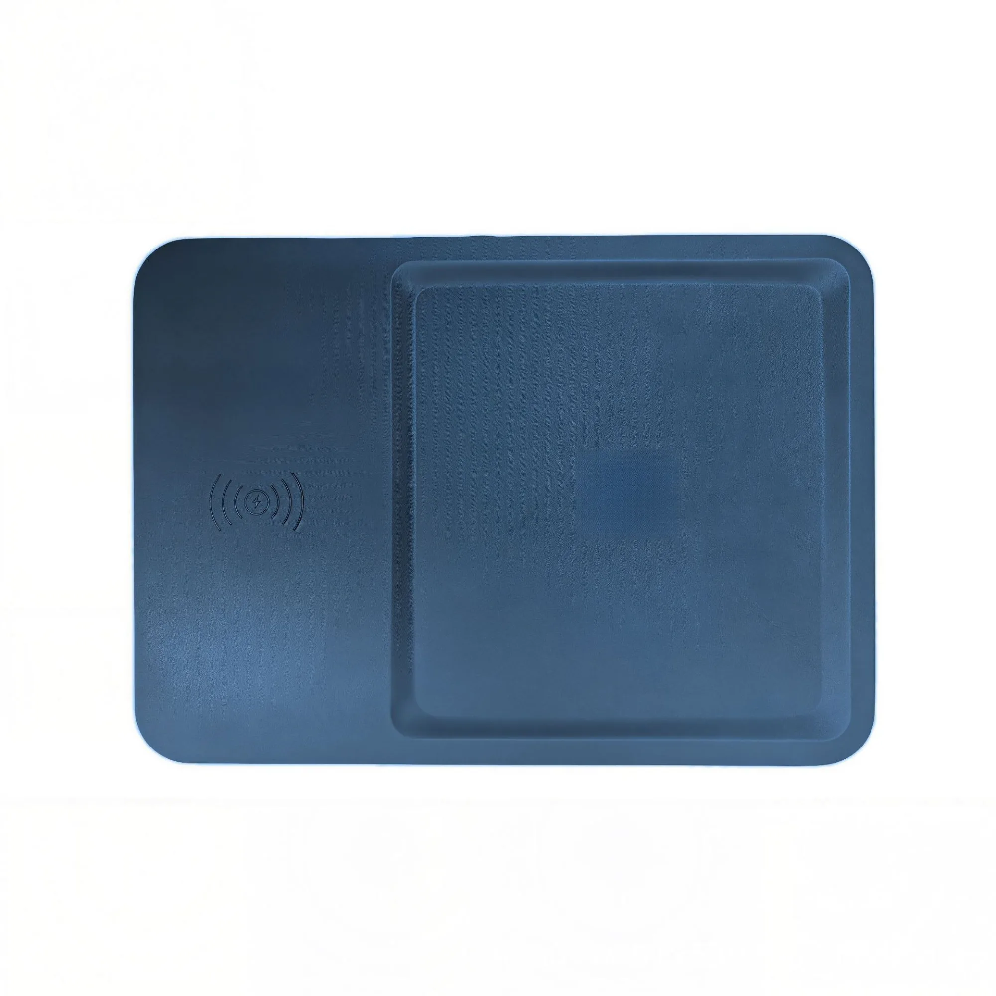 PU Leather Wireless Charging Desk Organizer with 15W Output thumbnail 6