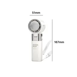 MOMAX IF21 Handheld/Desktop Cooling Fan with 3000mAh Battery thumbnail 5