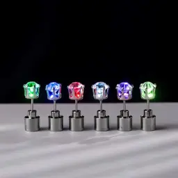 LED Light-Up Earrings with Gift Box thumbnail 2