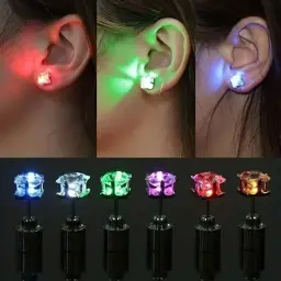 LED Light-Up Earrings with Gift Box thumbnail 4
