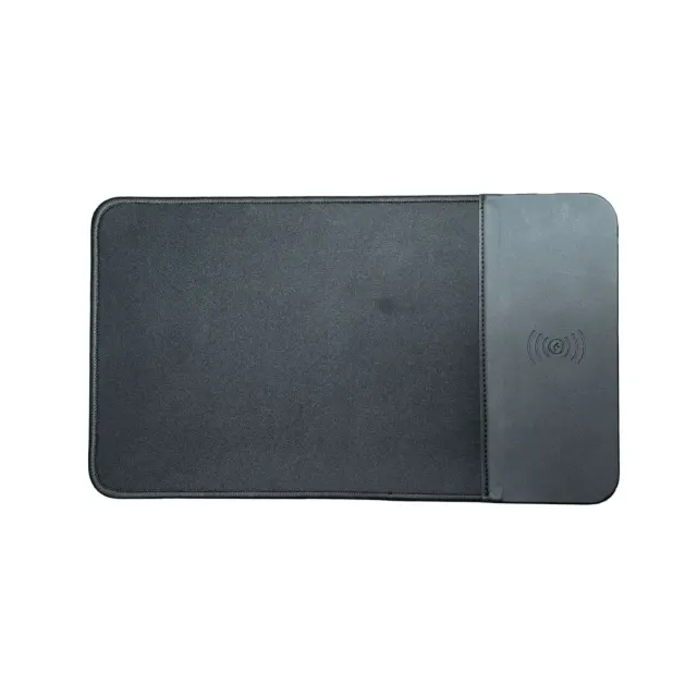15W Wireless Charging Mouse Pad with Rubber Base