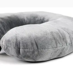 U-Shaped Neck Pillow with Crystal Velvet Cover and PP Cotton Filling thumbnail 6