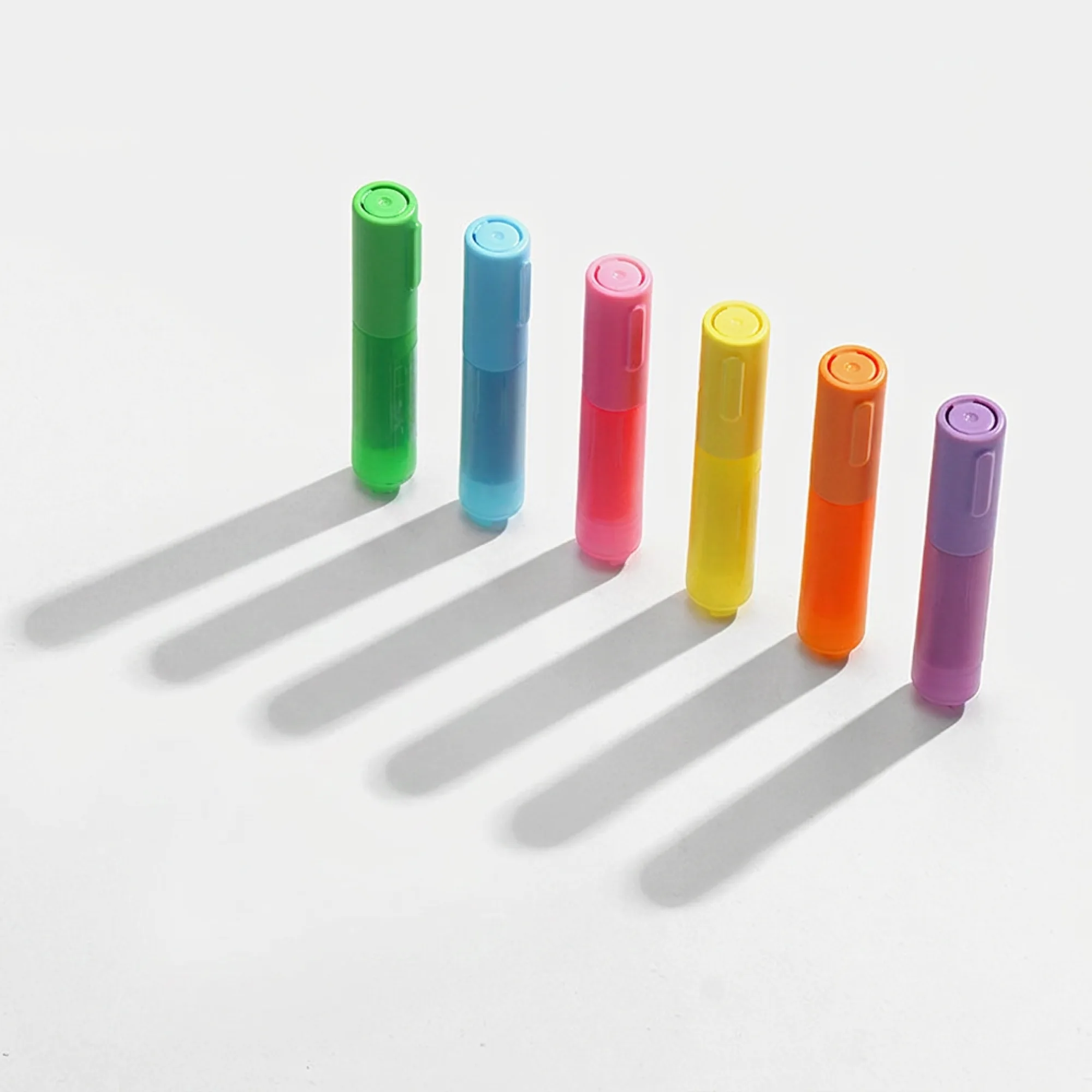 Deli SK404 Mini Connectable Fluorescent Highlighter Pen