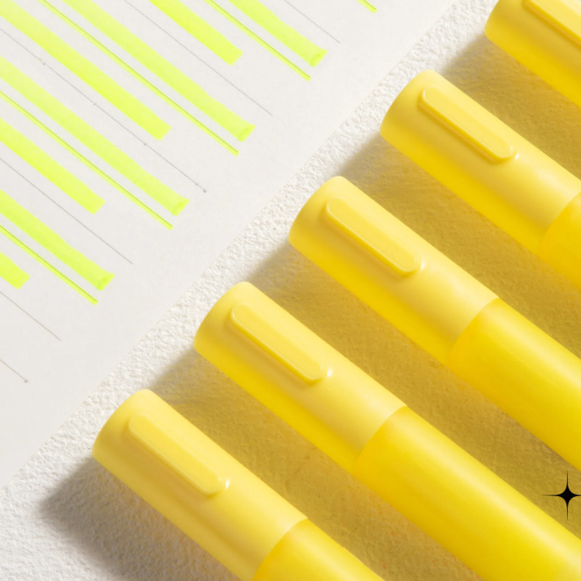 Deli SK404 Mini Connectable Fluorescent Highlighter Pen thumbnail 5