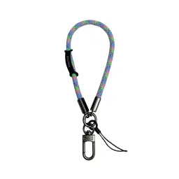 7mm Short Lanyard with Metal Clasp and Clip thumbnail 1